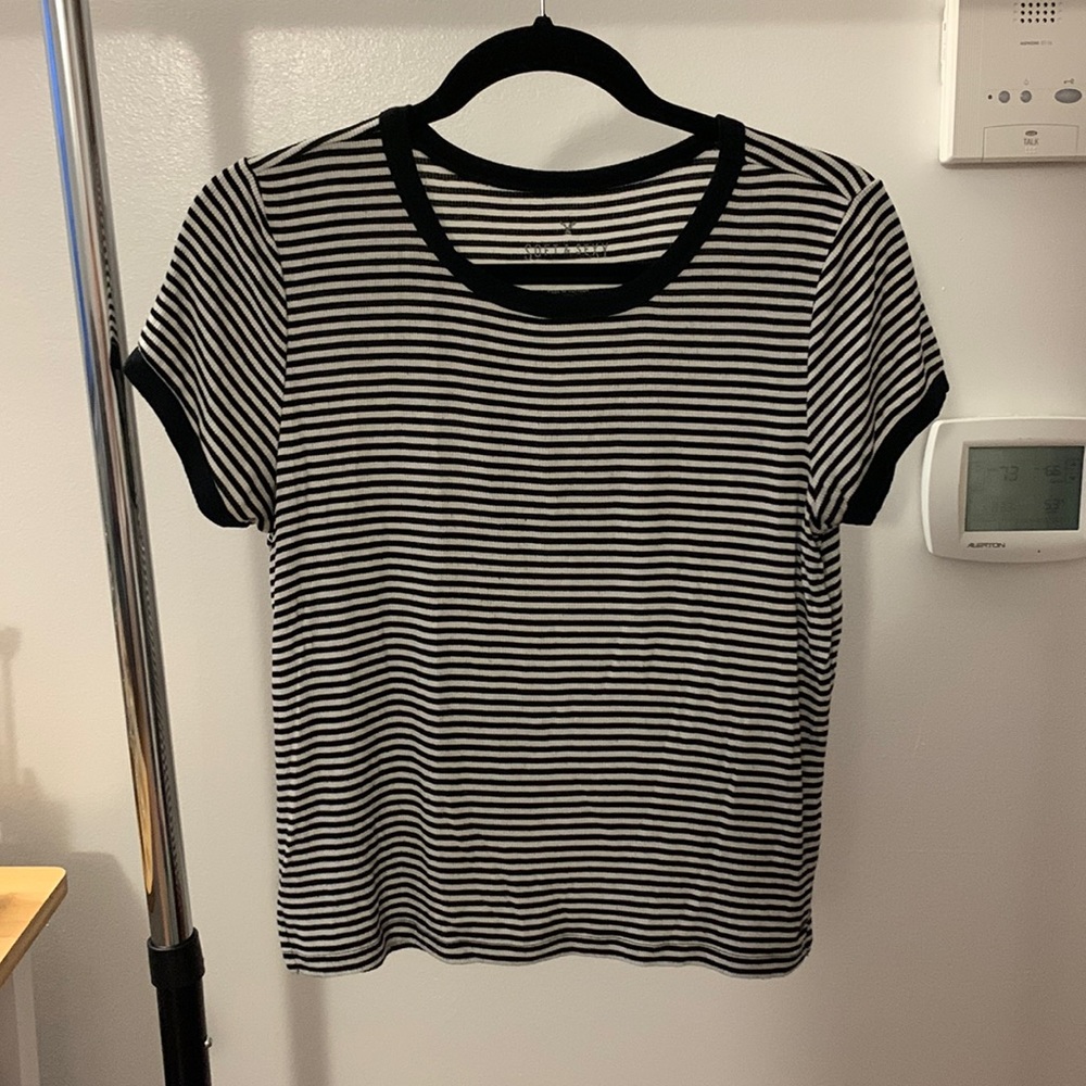 American Eagle soft and sexy striped tee size medium